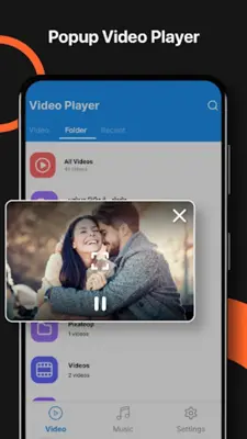 HD Video Player android App screenshot 2